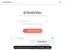 Tablet Screenshot of es.similarsites.com