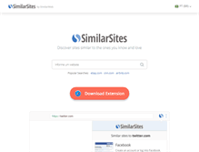 Tablet Screenshot of br.similarsites.com